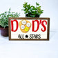 Personalized Baseball Softball Sign, Father's Day 2025, Sports Frame, Gift for Him, Home Run Sign, All Stars Sign, Custom Sports Signs