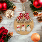 Grandkids Melt My/Our Heart Custom Snowman Ornament, Grandkids Ornament, Gift for Grandparents,Christmas Ornament, Grandparent keepsake 2024