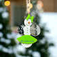 Personalized Dance/Ballet Snowman Ornament, Gift for her/teacher/daughter, Custom Ornament, Personalized Christmas Ornament,Snowman Ornament