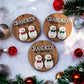 Grandkids Melt My/Our Heart Custom Snowman Ornament, Grandkids Ornament, Gift for Grandparents,Christmas Ornament, Grandparent keepsake 2024