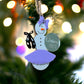 Personalized Dance/Ballet Snowman Ornament, Gift for her/teacher/daughter, Custom Ornament, Personalized Christmas Ornament,Snowman Ornament