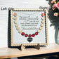 Personalized Mother's Day Sign, Gift for Mom, Gift for Her, Mother's Day, Mom Sign, Necklace Sign, Unique Gift, Grandparent's Gift, Necklace