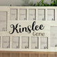 Personalized School Years Photo Frame, Kindergarten-Graduation Photo Frame, School Memory Photo Keepsake, Pre-k to graduation frame