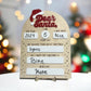 Dear Santa Board Sign, Picture Prop, Christmas Eve/List Board, Letter to Santa, Custom Christmas Eve Santa Sign, Kids Christmas Letter