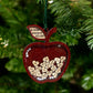 Personalized Teacher Shaker Apple, Back to school, Gift from Student, Christmas Ornament, End of school gift, Gift for Teacher, Class Gift