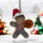 Personalized Basketball Gingerbread Ornament, Gift for her/him, Basketball Gift, Christmas Ornament for Kids, Sports Shaker Ornament