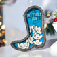 Personalized Shaker Boot Ornament, Family Name Gifts, Christmas Animal Ornament, Cowboy Hat Ornament, Western Ornament, Car Decor, Farm Gift