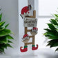 Personalized Elf Ladder Ornament, Grandparent Ornament, 2024 Christmas Ornament, Custom Family Ornament, Children Ornament, Tree Ornament