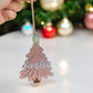 Personalized Christmas Tree Ornament, Name Ornament, Family Ornament, Name Ornament, 2024 Christmas ornament, Keepsake Ornament,Initial Gift