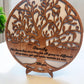 Wooden Family Tree Sign, Gift for Her, Personalized Mother's Day Gift, Mother's Day Gift, Gift for Grandma, Family Tree Sign, Gift for Mom