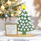 Personalized Standing Christmas Family Tree, Gift for Her, Christmas Home Decor, Holiday Decor, Holiday Gift Ideas, Personalized Decoration