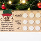 Custom Christmas Elf Report Reward Activity Board, Christmas Elf Magnet Activity Board, Christmas Decor for Kids, Magnet Sign, Elf Meter