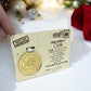 Personalized Santa Token/Medal/Award, Santa Nice list Award, Elf accessories, Christmas Eve Gift, Santa Gift, Christmas Nice List 2024