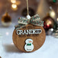 Great Grandkids Melt My/Our Heart Custom Snowman Ornament, Grandkids Ornament, Gift for Grandparents,Grandparent keepsake 2024