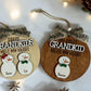 Great Grandkids Melt My/Our Heart Custom Snowman Ornament, Grandkids Ornament, Gift for Grandparents,Grandparent keepsake 2024