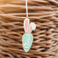 Personalized Easter Basket Gifts, Bunny Gift Tag, Initial Name Tag, Kids Easter Basket Gift Ideas, Easter for Kids, Spring Easter Decor