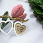 Mother's Day Picture Heart Locket, Fridge Magnet Gift, Custom Heart Locket,Gift for Mom,Gift For Grandma,Custom Mother's Day Necklace Locket