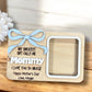 Personalized Mother's Day Picture Frame Magnet, Gift for Mom, Gift for Dad, Gift for Grandma, New Mom Gifts, Wooden Magnet Photo Frame