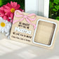 Personalized Mother's Day Picture Frame Magnet, Gift for Mom, Gift for Dad, Gift for Grandma, New Mom Gifts, Wooden Magnet Photo Frame