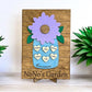 Personalized Flower Gifts for Mom, Gifts for her, Mother's Day 2025r, Sign for mom, Grandparents Gift, Handmade Sign, 1st Mother's Day