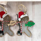 Personalized Gingerbread Fishing Ornament, Gift for her/him, Fisherman Gift, Christmas Ornament for Kids, Shaker Ornament, Sports Ornament