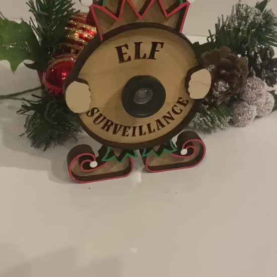 Elf Surveillance Camera, Santa Cam, Naughty/ Nice Spinner, kids Christmas Activity, Gift Idea, Christmas Activities, Elf Cam, Christmas Idea