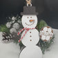 Personalized Soccer Snowman Ornament, Gift for Coaches, Gift for Teams, Soccer Ornament, Snowman Ornament, Christmas Tree Decor, Soccer Gift