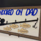 2025 Hooked On Custom Fishing Frame, Wood Fishing Sign, Gift for Him, Gift for Her, Fishing Gift, Sports Sign, Grandparent Gift, Unique Gift
