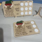 Custom Christmas Elf Report Reward Activity Board, Christmas Elf Magnet Activity Board, Christmas Decor for Kids, Magnet Sign, Elf Meter