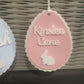 Custom Scalloped Egg Basket Tag, Easter Bunny Gift Tag, Name Easter Tag, Kids Easter Basket Ideas, Gift for Her, Gift for Him, Easter 2025
