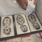 Santa Footprints, Santa Boot Stencils, Night Before Christmas Ideas, New Traditional Christmas Ideas, Activities for Children, New Baby Idea